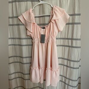 NWT Light Pink Mini Dress